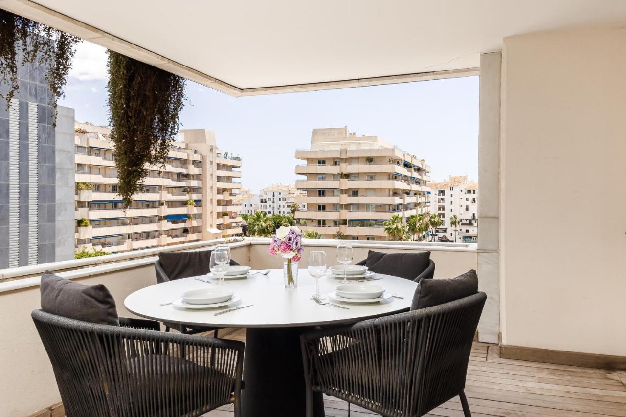Puerto Banus, Edificio Tembo, 2 Bedroom Apartment, Parking And Pool Marbella Kültér fotó